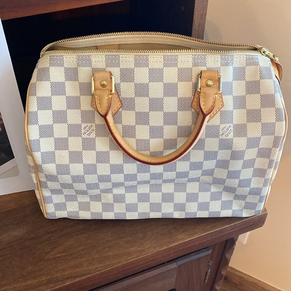 Louis Vuitton Speedy 30 Damier Azur - Picture 3 of 13